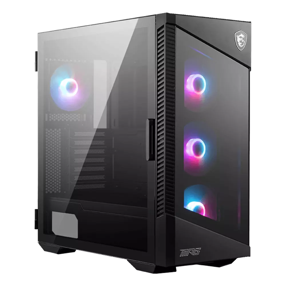 Msi MPG Velox 100R | Mid Tower Gaming PC Black Case in Abu Dhabi