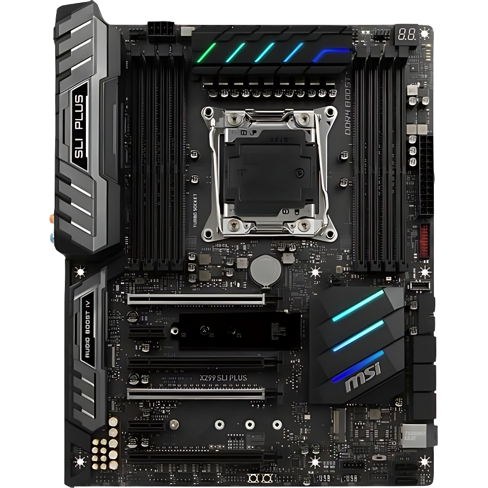 Msi X299 Sli Plus in Abu Dhabi | Buy Lga 2066 Motherboard