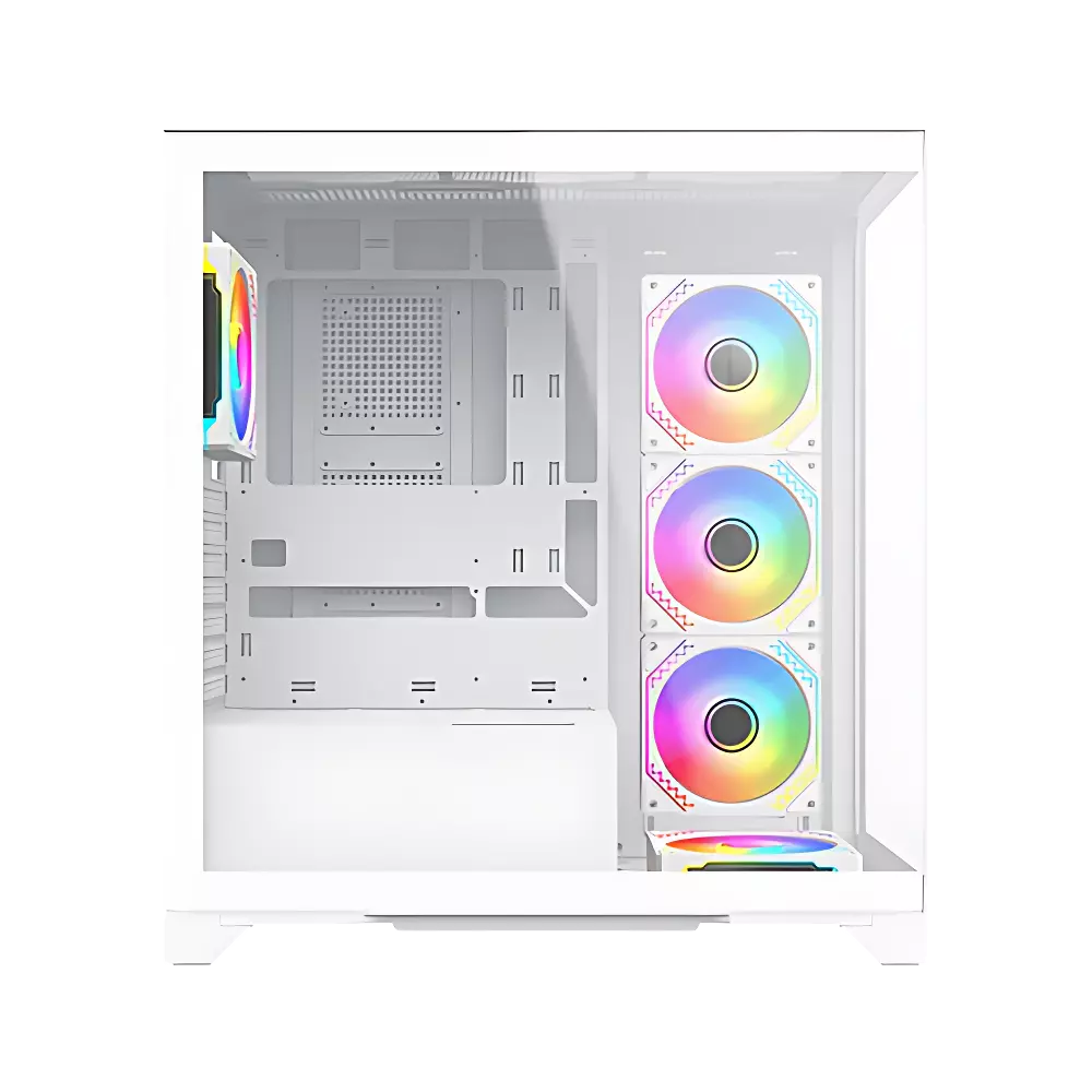Xigmatek Endorphin Ultra Arctic | TG RGB Mid-Tower Case in Abu Dhabi