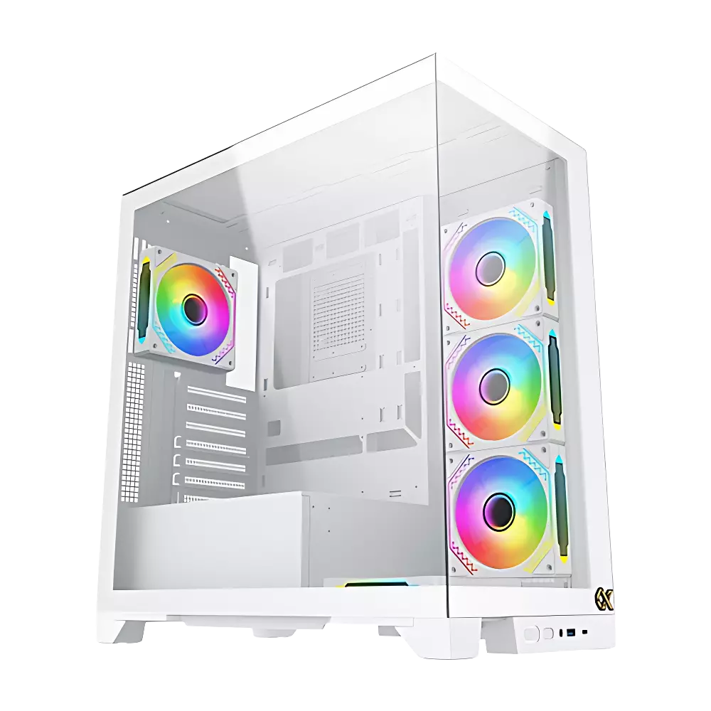 Xigmatek Endorphin Ultra Arctic | TG RGB Mid-Tower Case in Abu Dhabi