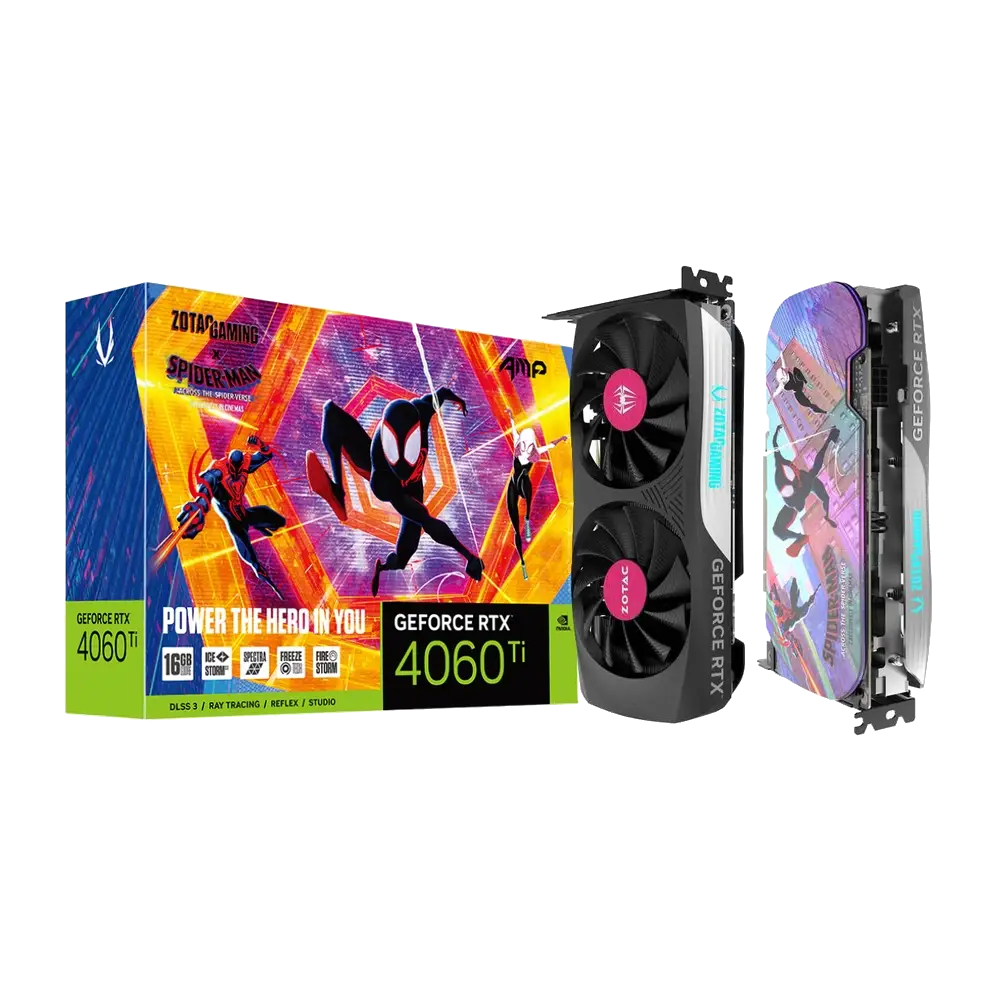 Zotac GAMING RTX 4060 Ti in Abu Dhabi | AMP SPIDER-MAN Edition 16GB GDDR6